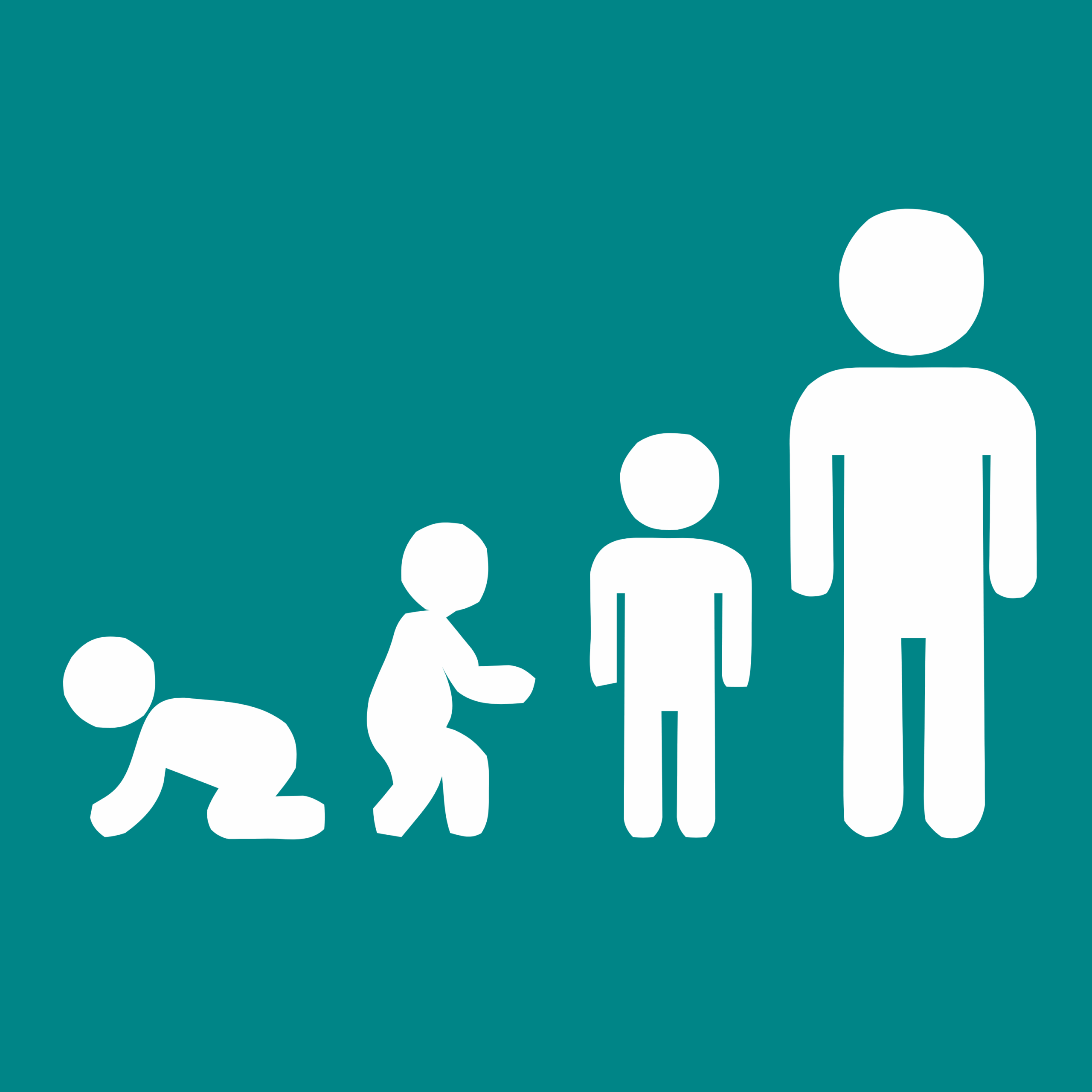 graphic of child at different stages