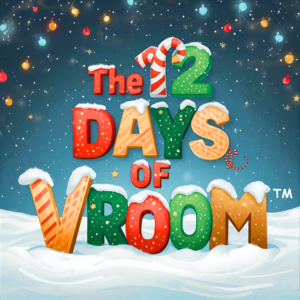 picture that says the 12 days of vroom